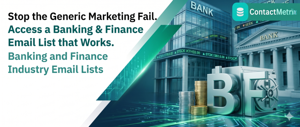 Banking and Finance Industry Email List