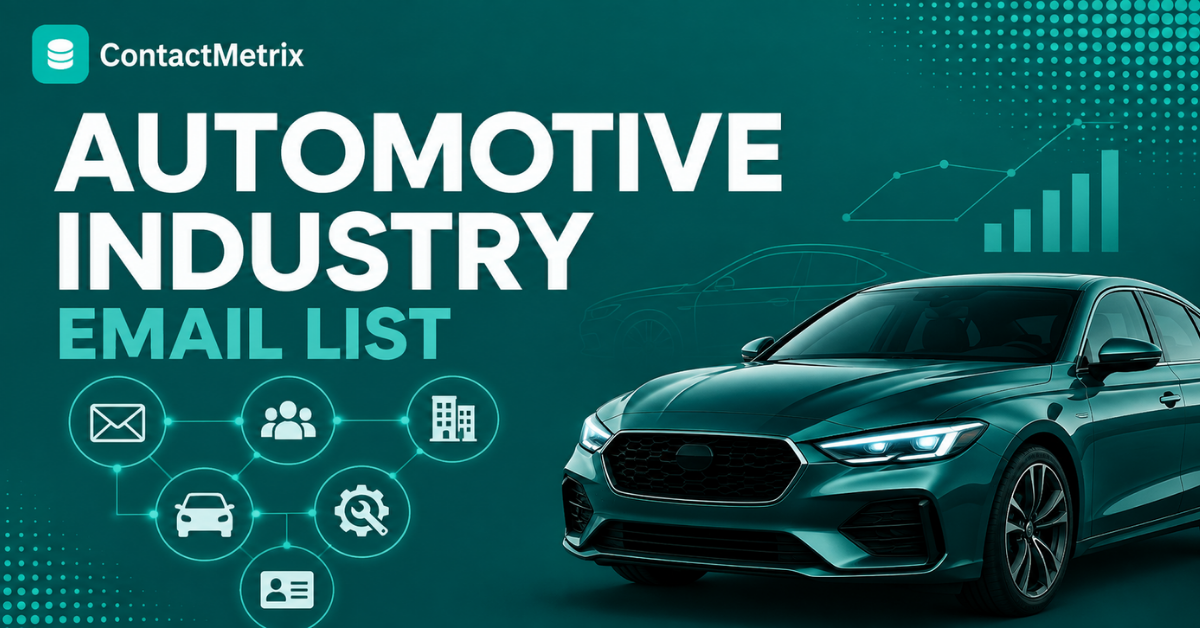 Automotive Industry Email List