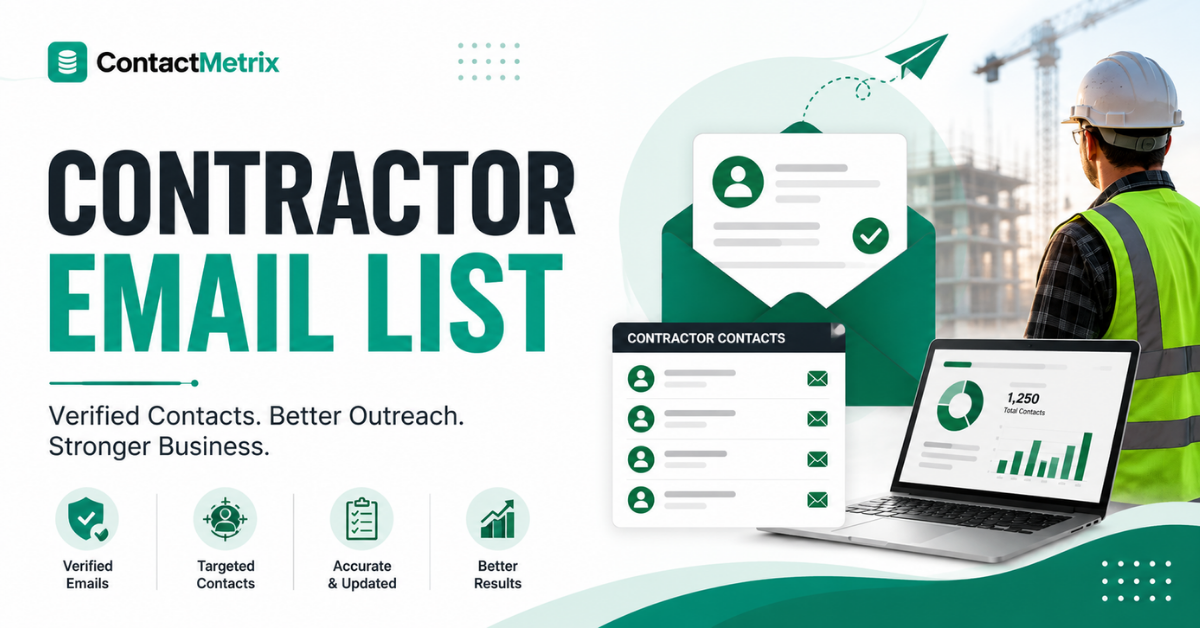 Best Contractor Email List