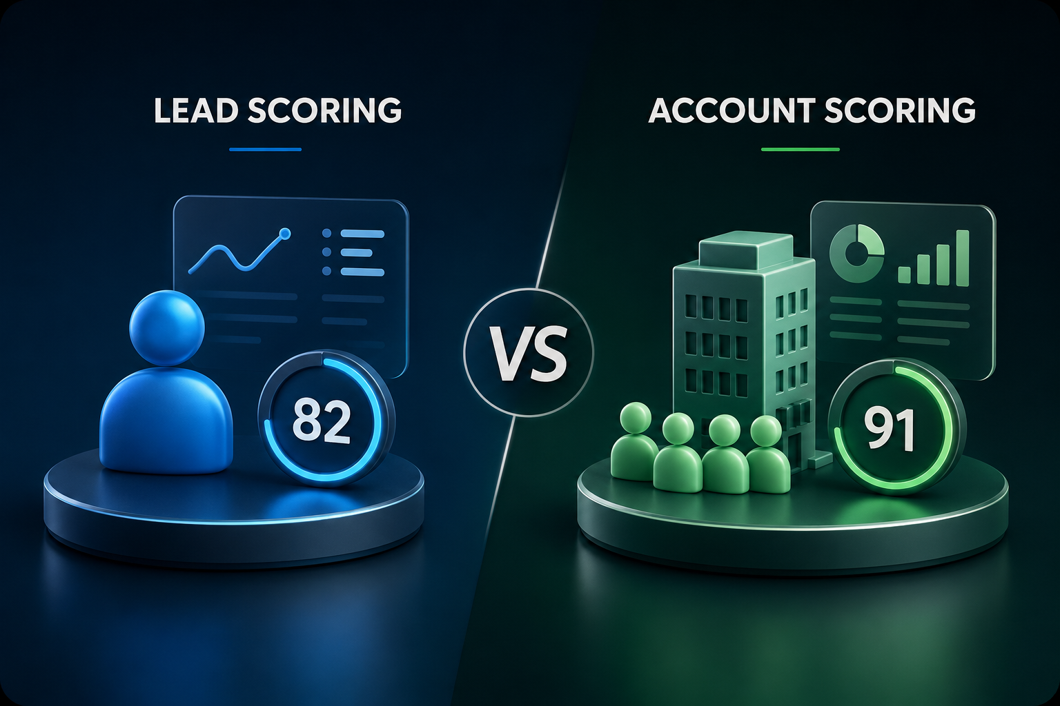 Lead scoring vs Account scoring
