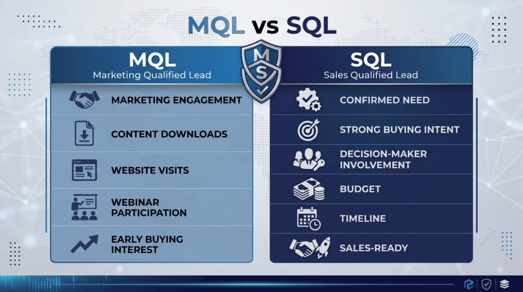 MQL vs SQL